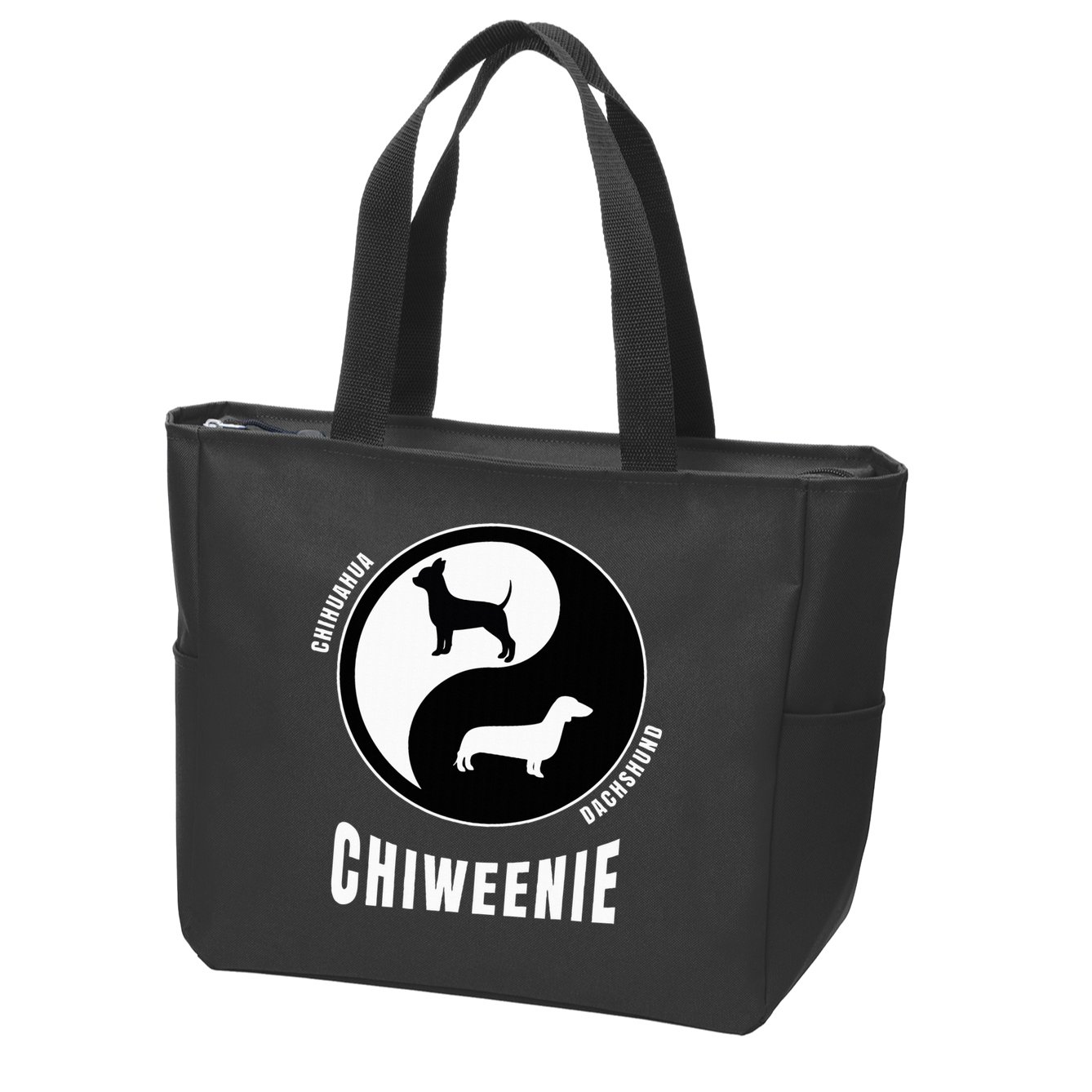 Chiweenie Dog Lovers Breeders Gift Pet Chiweenie Zip Tote Bag