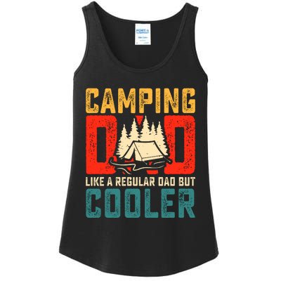 Camping Dad Like A Regular Dad But Cooler Ladies Essential Tank