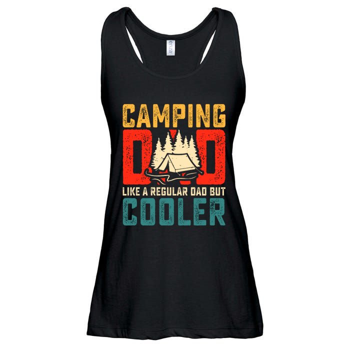 Camping Dad Like A Regular Dad But Cooler Ladies Essential Flowy Tank