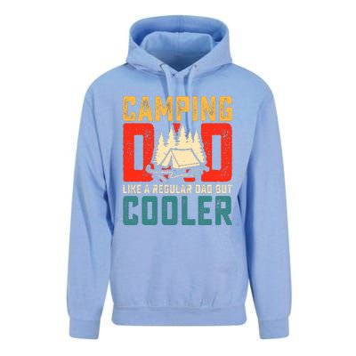 Camping Dad Like A Regular Dad But Cooler Unisex Surf Hoodie