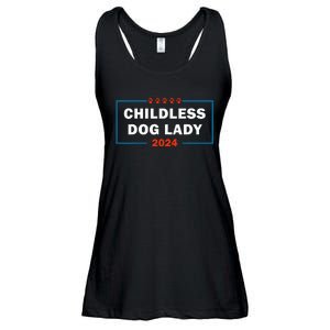 Childless Dog Lady Is Voting Kamala Election Usa 2024 Ladies Essential Flowy Tank