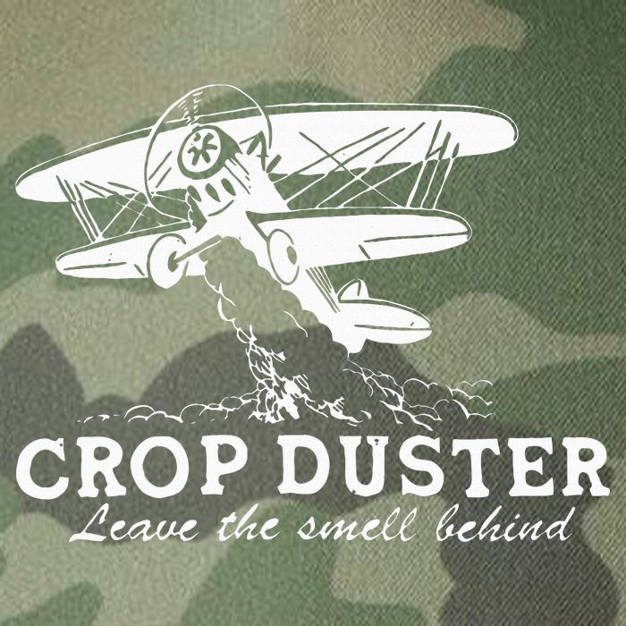 Crop Duster Leave The Smell Behind Plane Aerial Application Legacy Tie Dye Trucker Hat