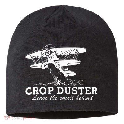 Crop Duster Leave The Smell Behind Plane Aerial Application Sustainable Beanie
