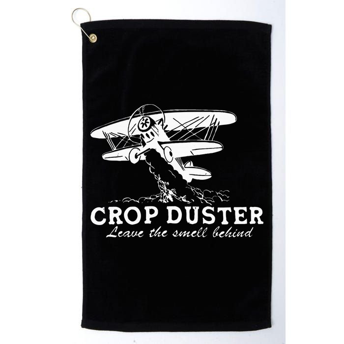 Crop Duster Leave The Smell Behind Plane Aerial Application Golf Towel