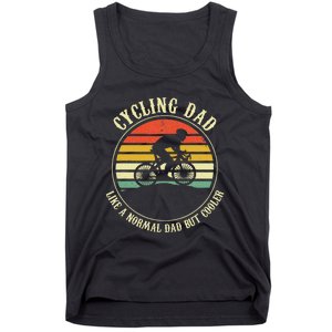 Cycling Dad Like A Normal Dad But Cooler Fathers Day Tank Top