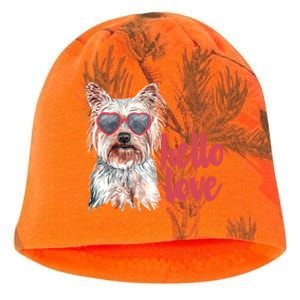 Cute Dog Lover Valentines Days Gift Her Gift Kati - Camo Knit Beanie