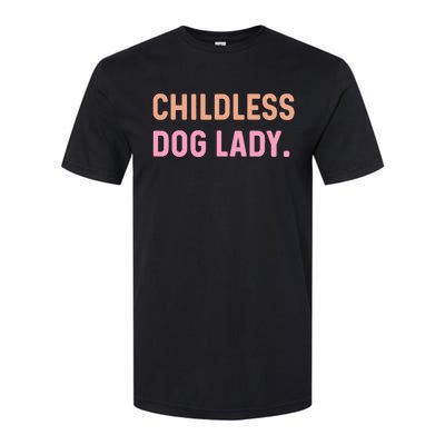 Childless Dog Lady For Kamala Harris 2024 Softstyle® CVC T-Shirt