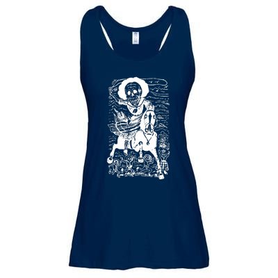 Calavera De La Adelita Ladies Essential Flowy Tank