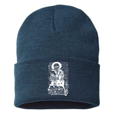 Calavera De La Adelita Sustainable Knit Beanie