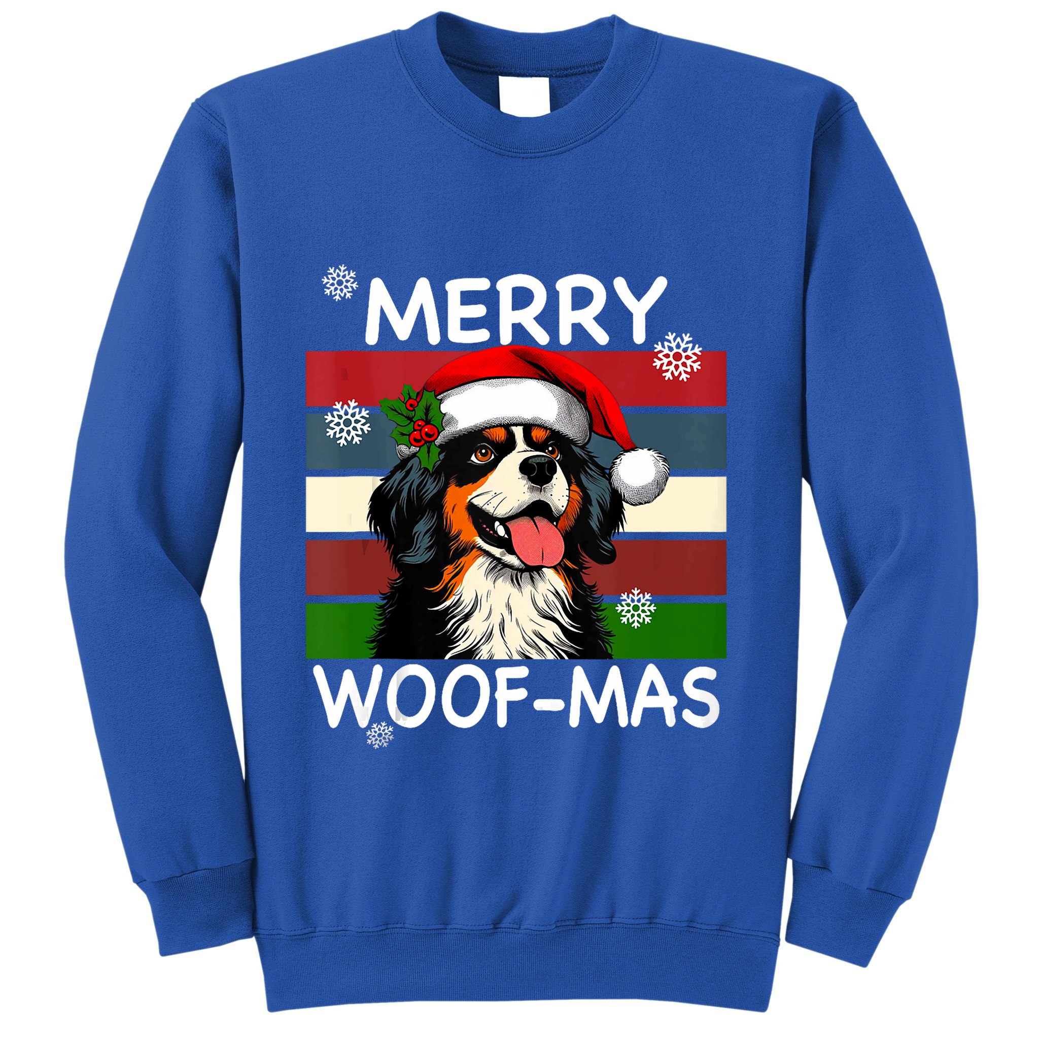 Christmas Dog Lovers Cute Funny Merry Woofmas Tank Top Sweatshirt