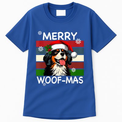Christmas Dog Lovers Cute Funny Merry Woofmas Tank Top Tall T-Shirt