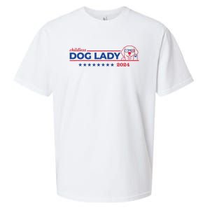 Childless Dog Lady Ladies Voting Election 2024 Usa Sueded Cloud Jersey T-Shirt