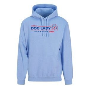 Childless Dog Lady Ladies Voting Election 2024 Usa Unisex Surf Hoodie