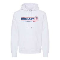 Childless Dog Lady Ladies Voting Election 2024 Usa Premium Hoodie