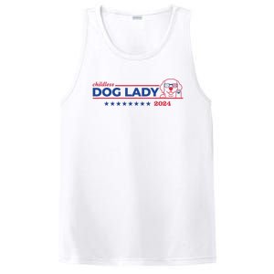 Childless Dog Lady Ladies Voting Election 2024 Usa PosiCharge Competitor Tank