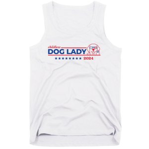 Childless Dog Lady Ladies Voting Election 2024 Usa Tank Top