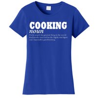 Cooking Definition Love To Cook Funny Cooking Mom Funny Gift Women's T-Shirt