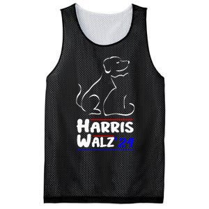 Cat Dog Ladies For Kamala 2024 President Kamala Harris Walz Mesh Reversible Basketball Jersey Tank