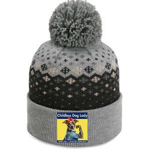 Childless Dog Lady Is Voting Kamala Election Usa 2024 The Baniff Cuffed Pom Beanie