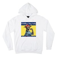 Childless Dog Lady Is Voting Kamala Election Usa 2024 Hoodie