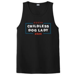 Childless Dog Lady Is Voting Kamala Election Usa 2024 Pro Democrat PosiCharge Competitor Tank