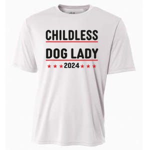 Childless Dog Ladies Dog Lady Cooling Performance Crew T-Shirt