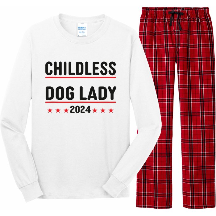 Childless Dog Ladies Dog Lady Long Sleeve Pajama Set