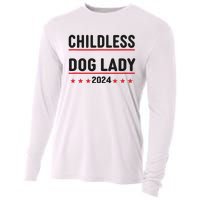 Childless Dog Ladies Dog Lady Cooling Performance Long Sleeve Crew