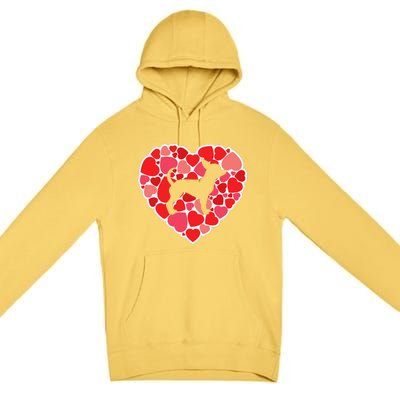 Chihuahua Dog Lovers Valentines Day Chihuahua Premium Pullover Hoodie