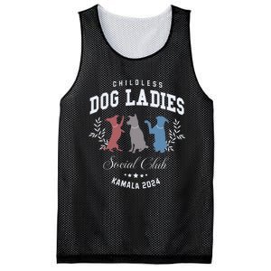 Childless Dog Lady Social Club President Kamala Harris 2024 Mesh Reversible Basketball Jersey Tank