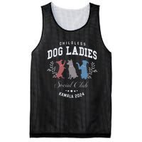 Childless Dog Lady Social Club President Kamala Harris 2024 Mesh Reversible Basketball Jersey Tank