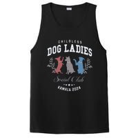 Childless Dog Lady Social Club President Kamala Harris 2024 PosiCharge Competitor Tank