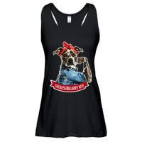 Childless Dog Ladies Vote Gift Ladies Essential Flowy Tank