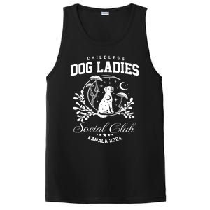 Childless Dog Lady Social Club President Kamala Harris 2024 PosiCharge Competitor Tank