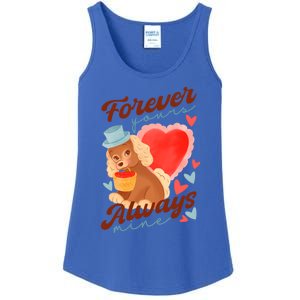 Cute Dog Lovers Forever Always Gift Ladies Essential Tank