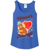 Cute Dog Lovers Forever Always Gift Ladies Essential Tank