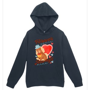 Cute Dog Lovers Forever Always Gift Urban Pullover Hoodie