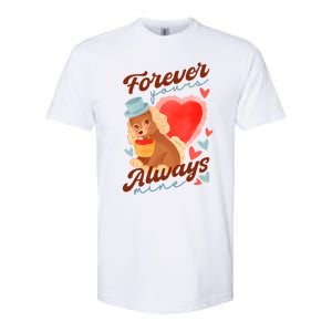 Cute Dog Lovers Forever Always Gift Softstyle CVC T-Shirt