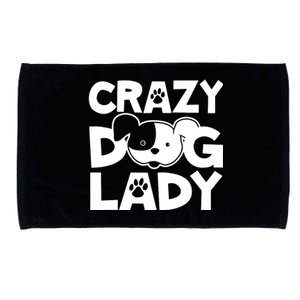 Crazy Dog Lady Microfiber Hand Towel