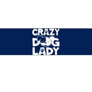 Crazy Dog Lady Bumper Sticker