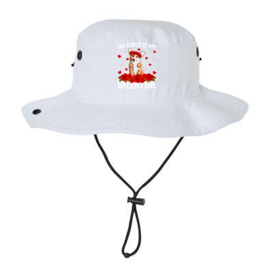 Corgi Dog Lover Red Rose Flower Corgi Valentine's Day Gift Legacy Cool Fit Booney Bucket Hat