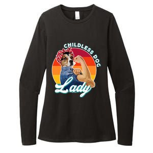 Childless Dog Lady Kamala Harris Funny Womens CVC Long Sleeve Shirt