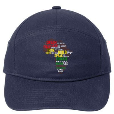 Celebration Dream Like Martin BHM African 7-Panel Snapback Hat