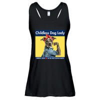 Childless Dog Lady Is Voting Kamala Election Usa 2024 Ladies Essential Flowy Tank