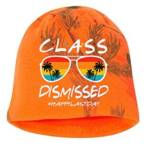 Class Dismissed Last Day Of Schools Out For Summer Teachers Kati - Camo Knit Beanie