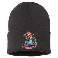 Childless Dog Ladies Vote Rosie The Riveter Sustainable Knit Beanie