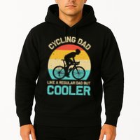 Cycling Dad Like A Regular Dad But Cooler Funny Cyclist Gift Hoodie