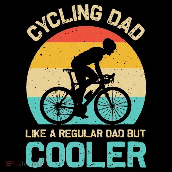 Cycling Dad Like A Regular Dad But Cooler Funny Cyclist Gift Sweatshirt