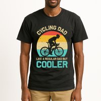Cycling Dad Like A Regular Dad But Cooler Funny Cyclist Gift Tall T-Shirt