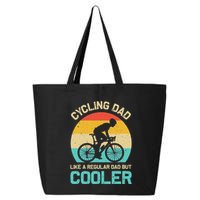 Cycling Dad Like A Regular Dad But Cooler Funny Cyclist Gift 25L Jumbo Tote